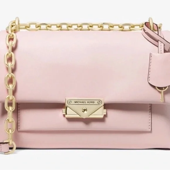 Michael Kors Cece small shoulder bag Pink -NWT RETAIL $448 - Picture 2 of 8